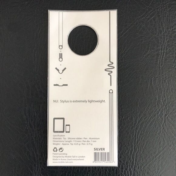 Mobi.D™️ lightweight Stylus Silver  - Picture 2 of 5